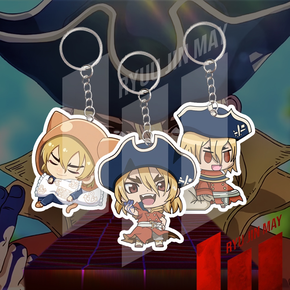 Gantungan Kunci / Keychain / Gantungan HP - Dr. Stone - Ryusui Nanami