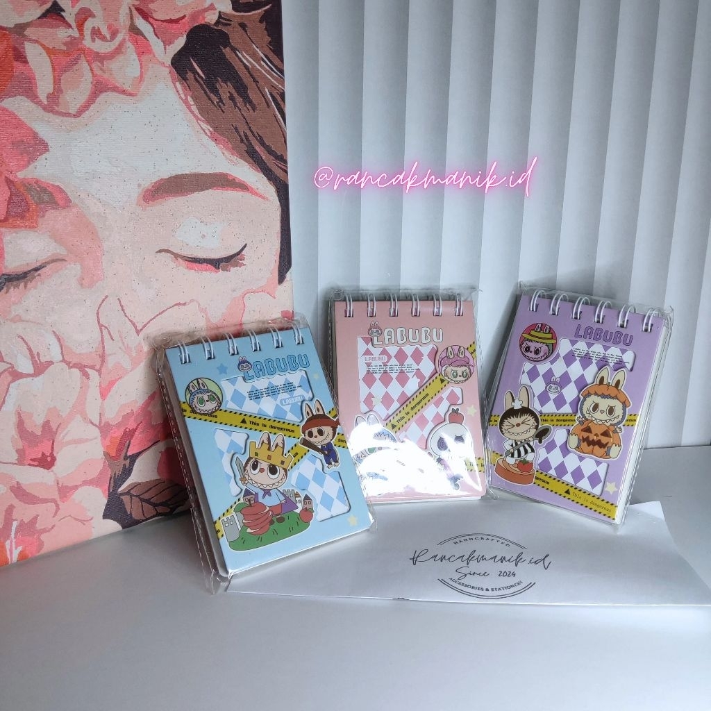 

NOTEBOOK MINI KARAKTER LABUBU