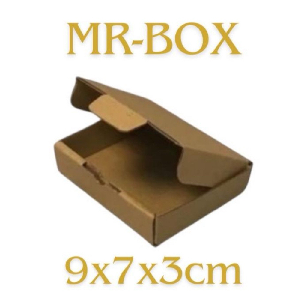 

Kardus karton polos uk. 9x7x3 cm - box kotak model DIE CUT PIZZA