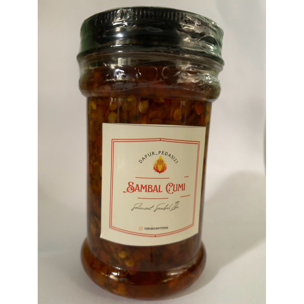 

( COD ) sambal cumi kemasan botol