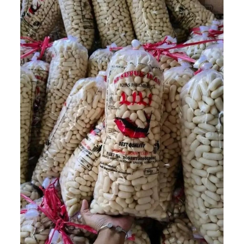 

KERUPUK IKAN KHAS PALEMBANG LILI 500gram