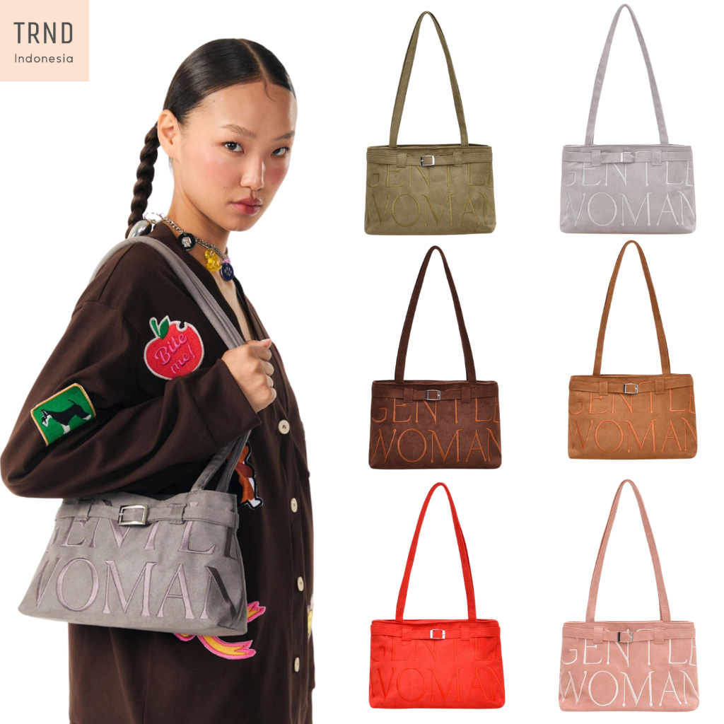 Tas GW Ballerina Suede GENTLEWMN Tas Bangkok Kualitas Premium Terbaik Tas BKK SB043