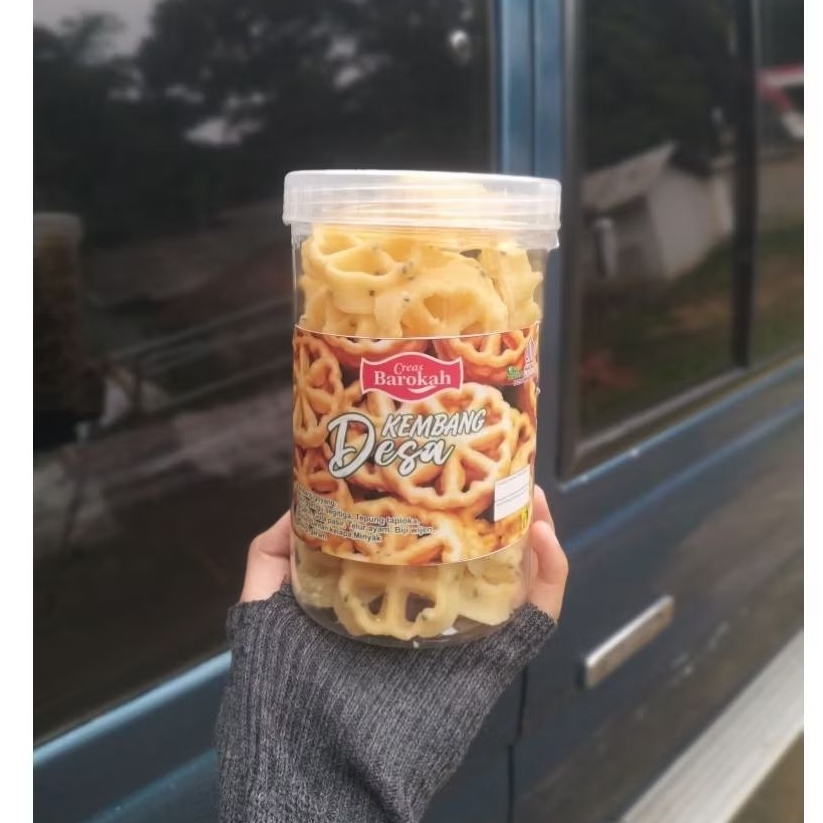 

Kue Kembang Goyang Wijen / Kue Seroja Mini Manis dan Asin