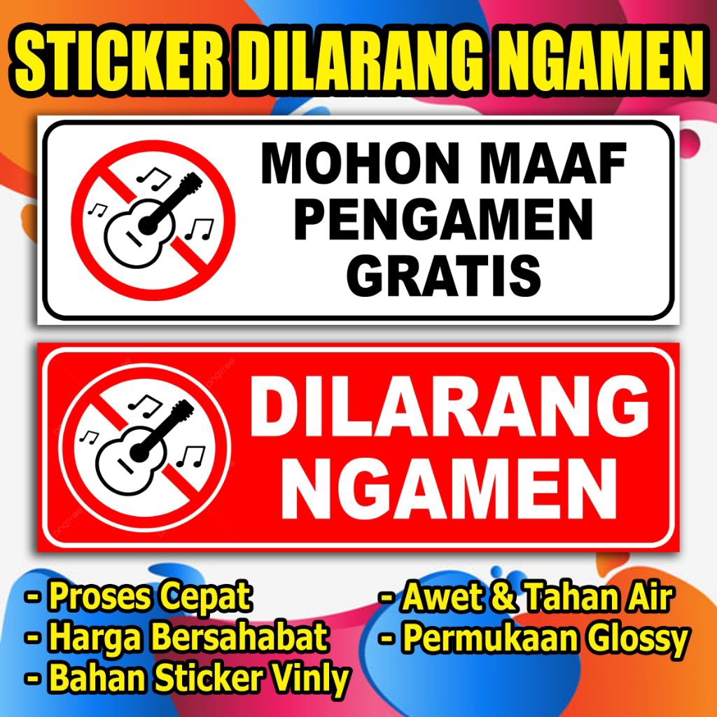 

STIKER DI LARANG NGAMEN