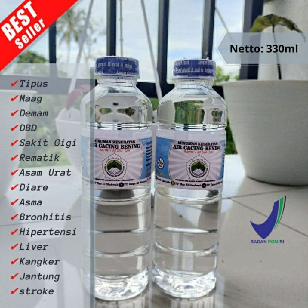 

330ml Air Cacing Bening Air zam-zam Original Minuman Herbal Tradisional