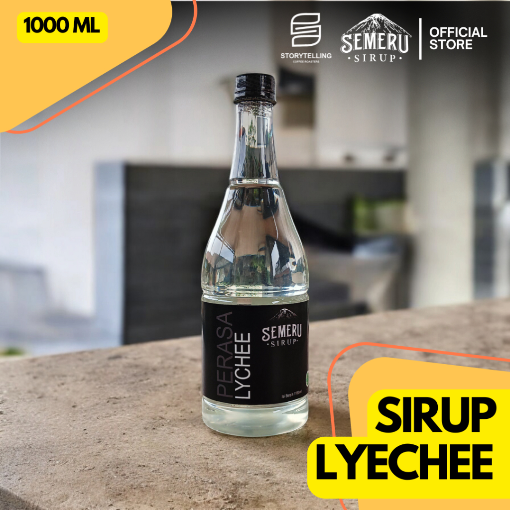 

Sirup leci lychee semeru syrup 1000 ml / 1 liter