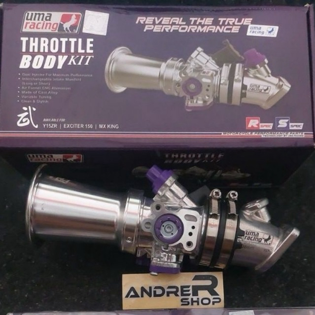 TB UMA MXKING 36 MM THROTTLE BODY KIT YAMAHA MXKING Y15ZR EXCITER ORIGINAL