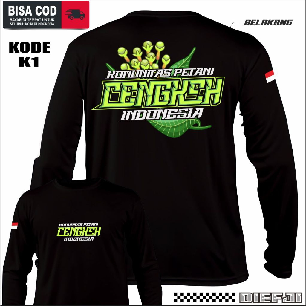 KAOS KOMUNITAS PETANI CENGKEH INDONESIA BAJU PETANI CENGKEH TERBARU