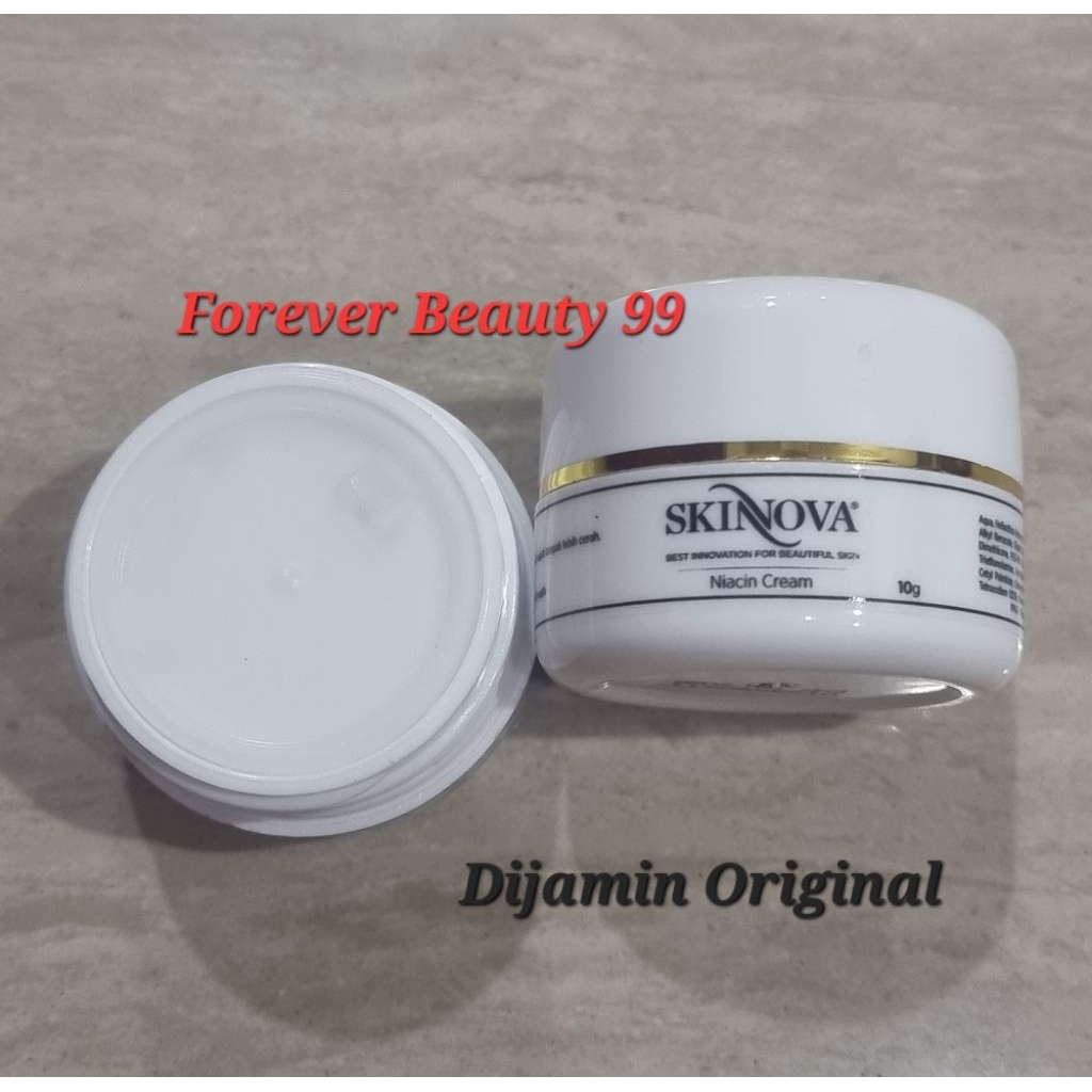Skinnova Niacin Cream - krim pencerah / pemutih / bekas jerawat - BPOM - skinova