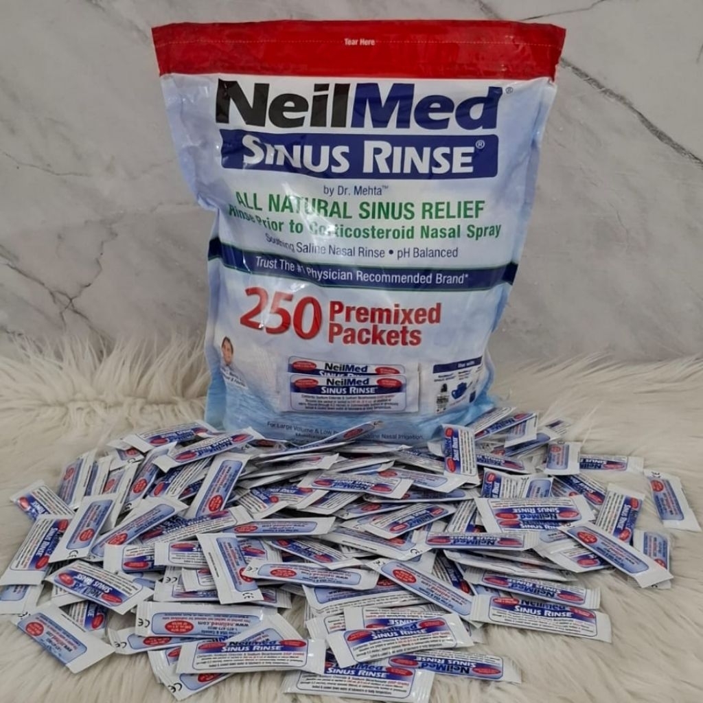 neilmed sinus rinse premixed ecer dan paket botol neilmed