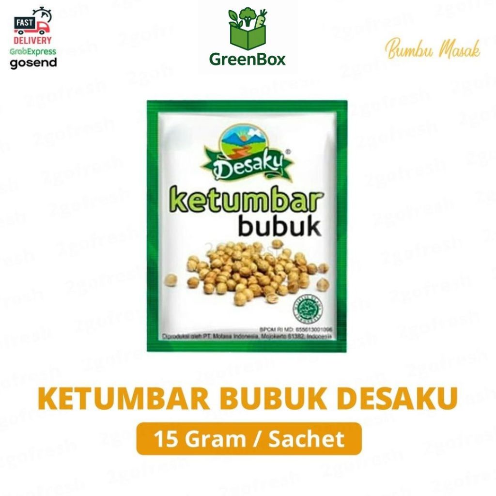 

Ketumbar Bubuk Desaku Bumbu Masak Sachet - Sayur Sayuran / Ketumbar