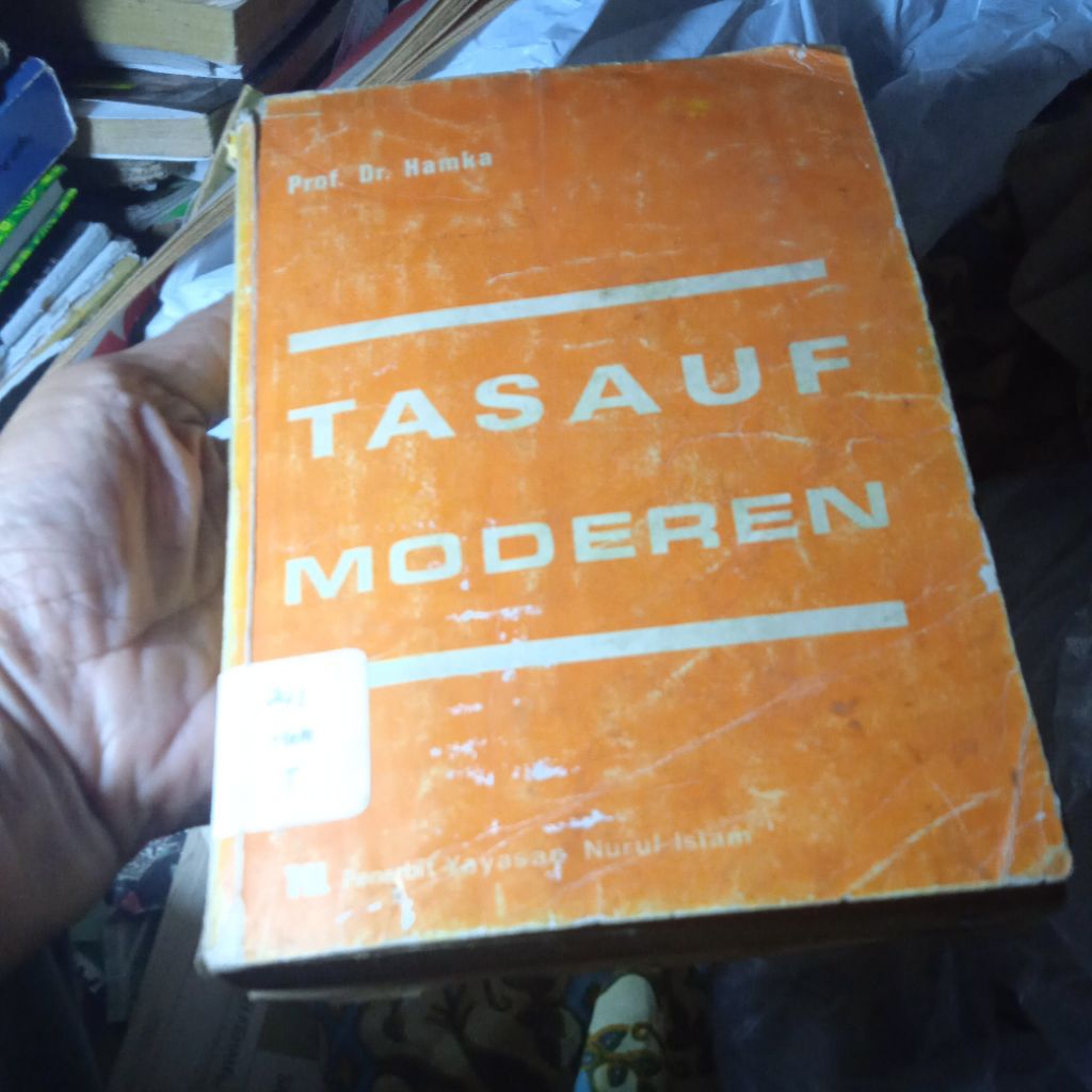 buku Hamka, Tasauf Modern, buku original jadul