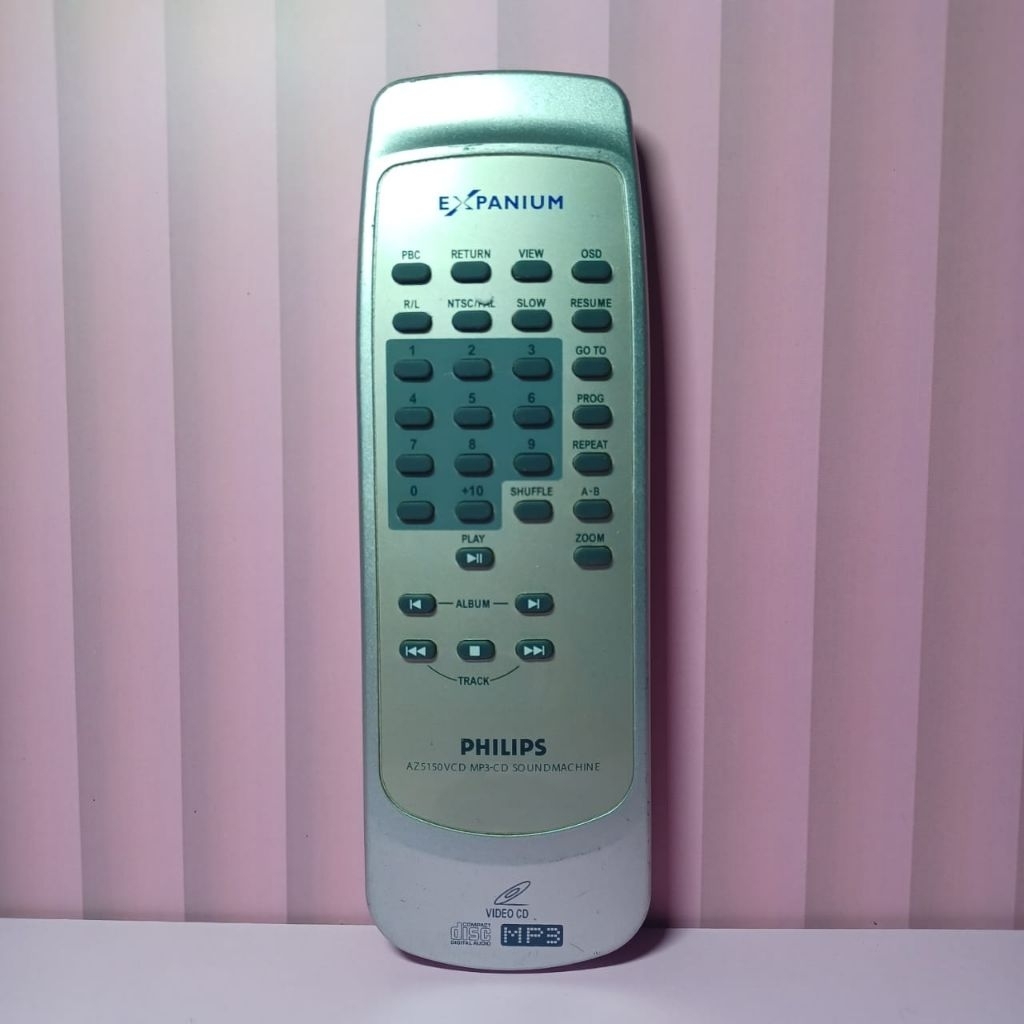 REMOTE PLAYER CD - VCD PHILIPS AZ5150 ORIGINAL