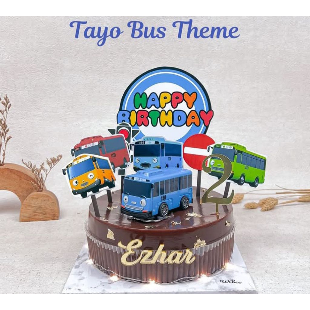 

Puding ulang tahun tema Tayo