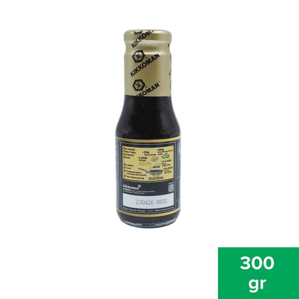 

KIKKOMAN BLACK PEPPER TERIYAKI SAUCE 300 GR / saus teriyaki lada hitam