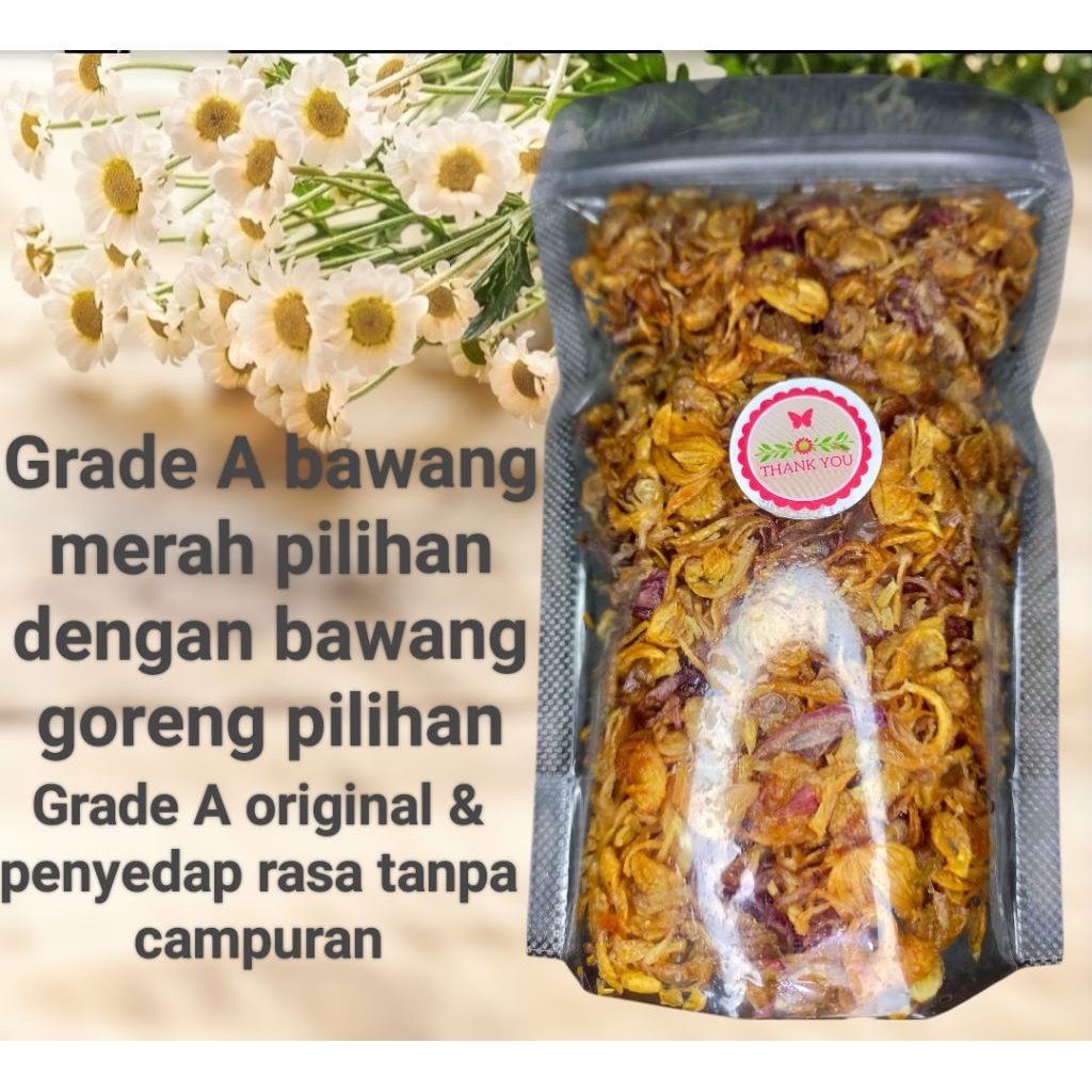 

1. bawang merah grade A tampa campuran UBI