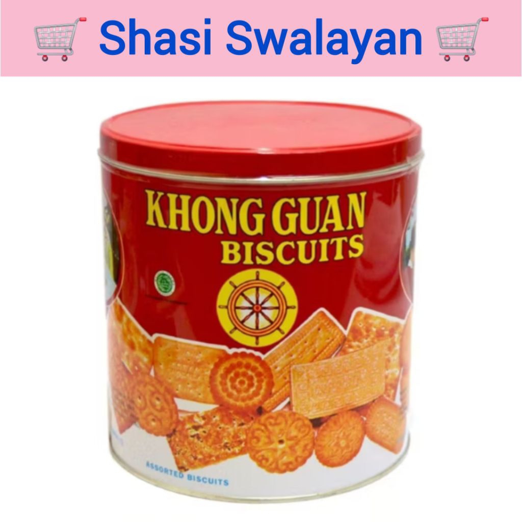 

Khong Guan Mini Merah Kaleng 650 gr - Biskuit Assorted