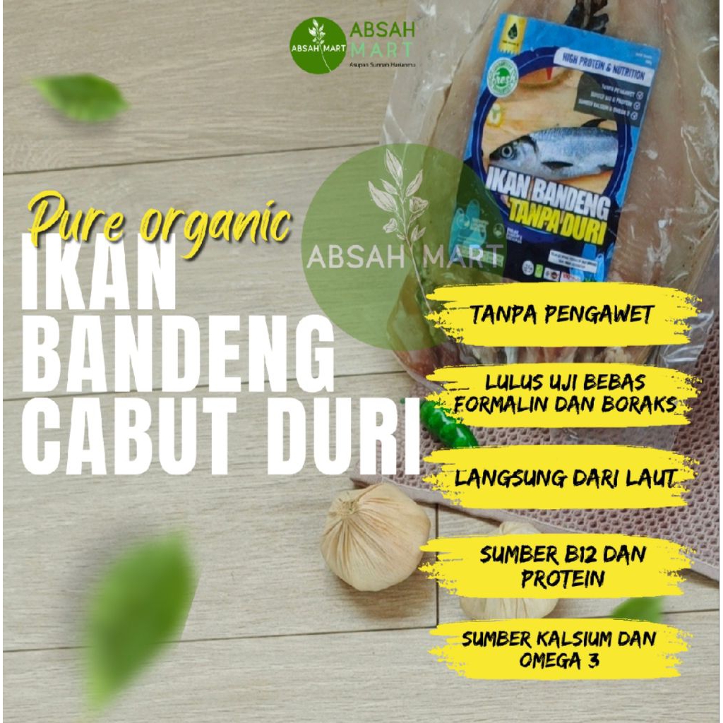 

Ikan Bandeng Tanpa Duri 500gr by Pure Organic