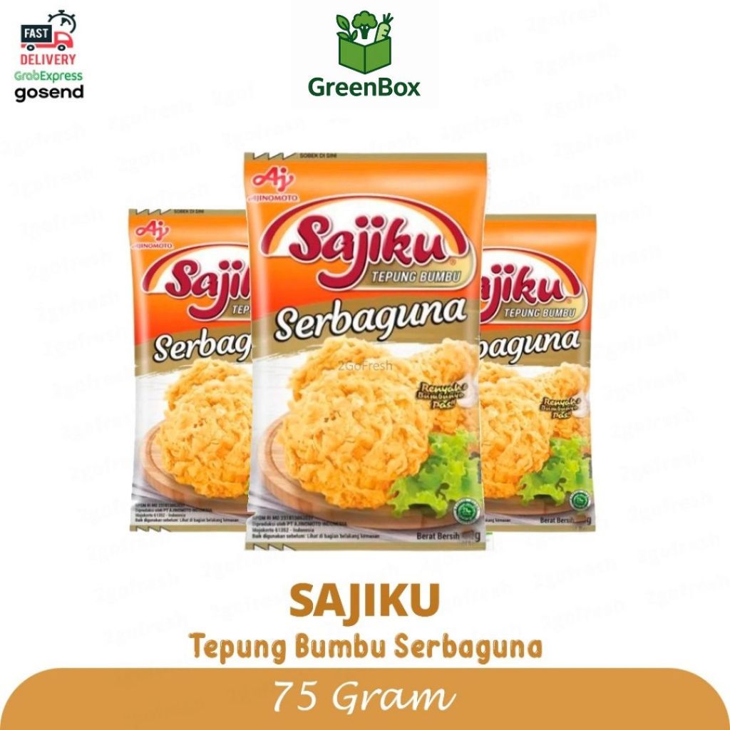 

Bumbu Sajiku Tepung Bumbu Serba Guna 75gr - Sayur Sayuran