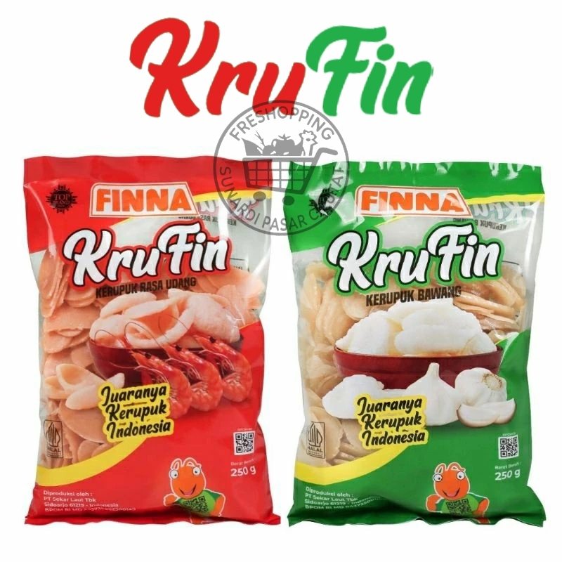 

KRUFIN KERUPUK FINNA UDANG & BAWANG 250 GR