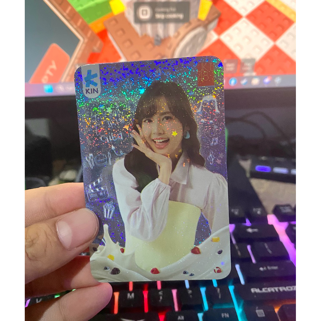 PC Photocard JKT48 X Kin Yogurt Gita Hologram Glitter