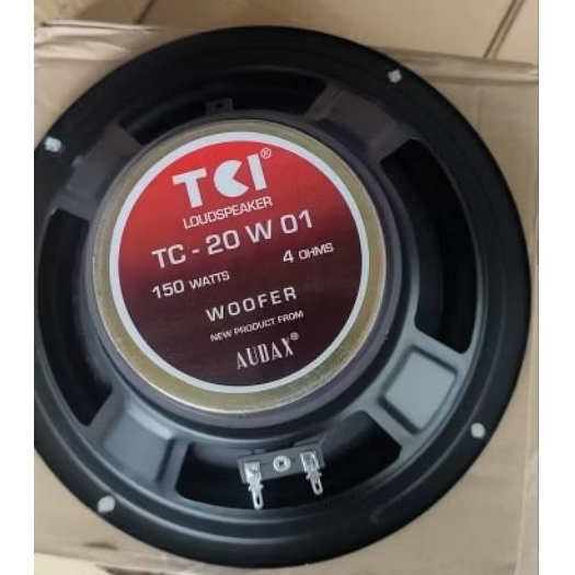speaker 8" audax TCI TC 20w 01 4ohm 8 inch woofer
