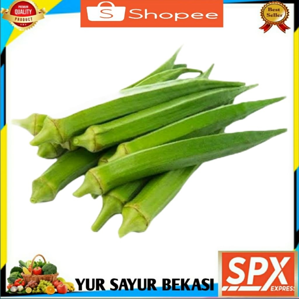 

Okra Hijau Segar 200gr.
