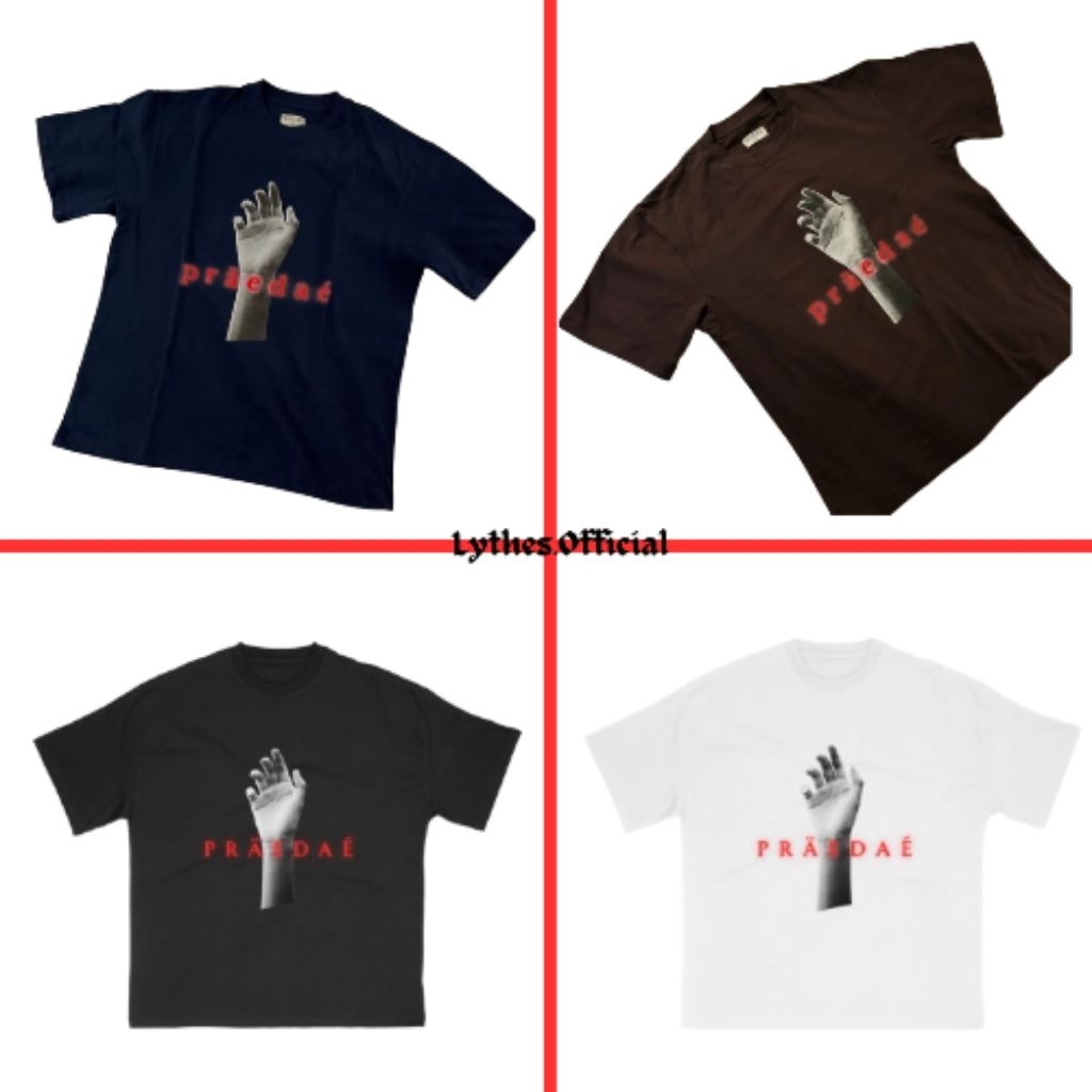 [100% ORIGINAL] PRAEDAE T-SHIRT // HOODIE HOPELESS ROMANTIC V2 EDITION