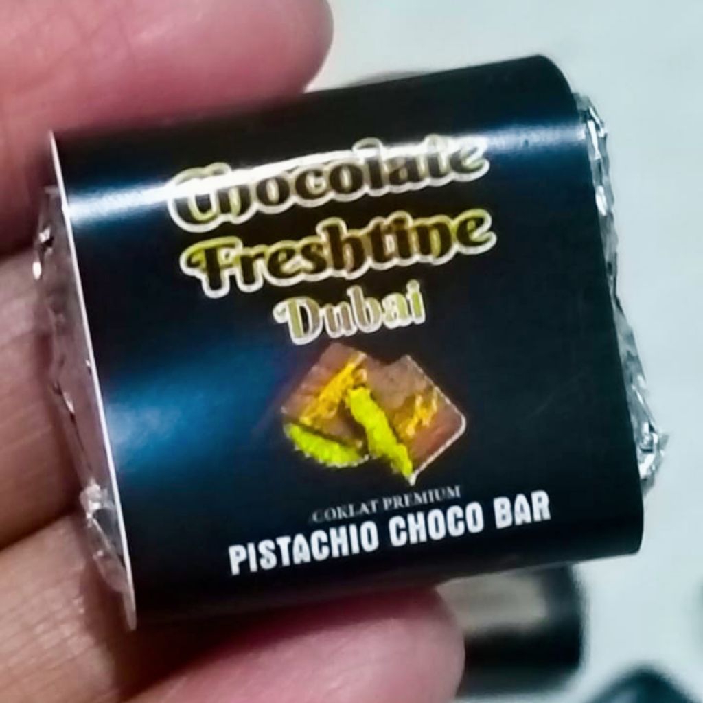 

Dubai Coklat Kunafa Pistachio/Coklat Freshtine/termurah