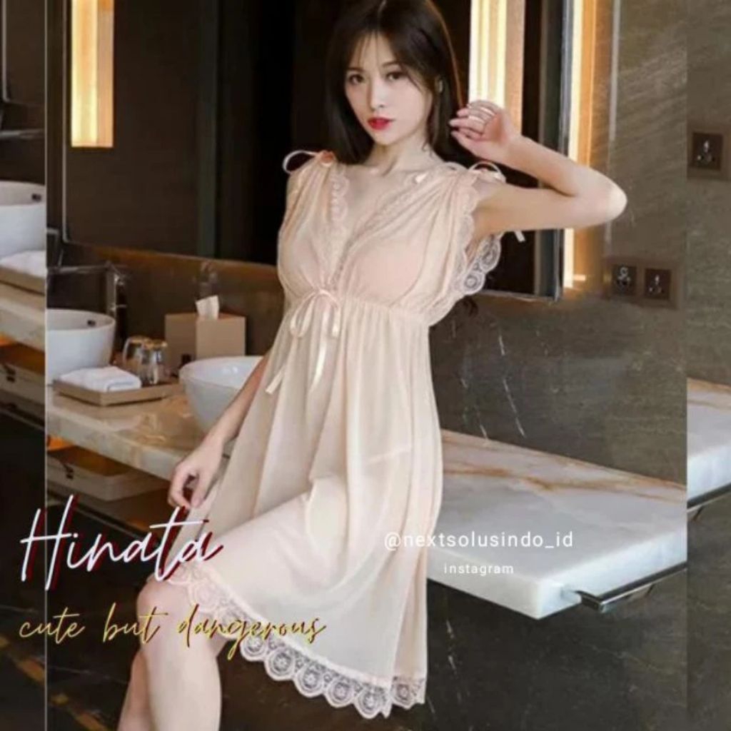 Baju Dinas Dress Lingerie Sexy Malam Panjang
