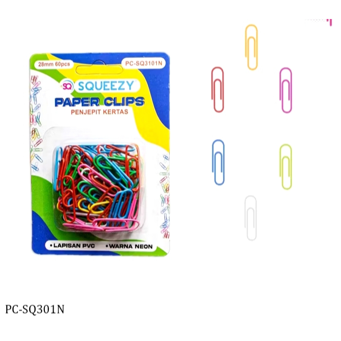 

Paper Klip Warna Neon || PENJEPIT DOKUMEN || PENJEPIT KERTAS