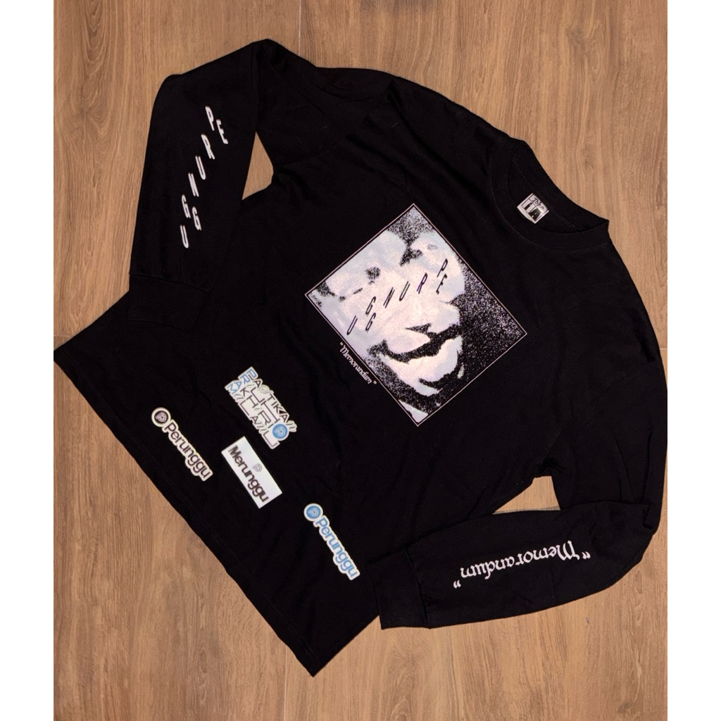 [100% ORIGINAL] MERCH PERUNGGU “MEMORANDUM” LONGSLAVE SZ L