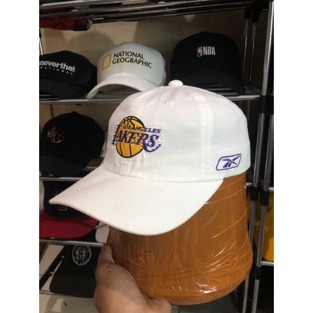 caps lakers reebok orginal second