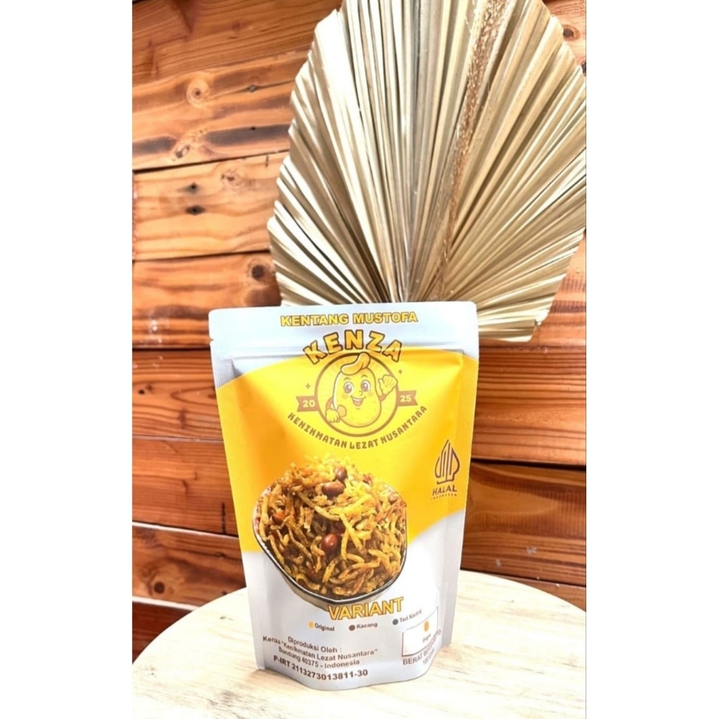 

Kentang Mustofa - Kenza Kacang Pouch 100g
