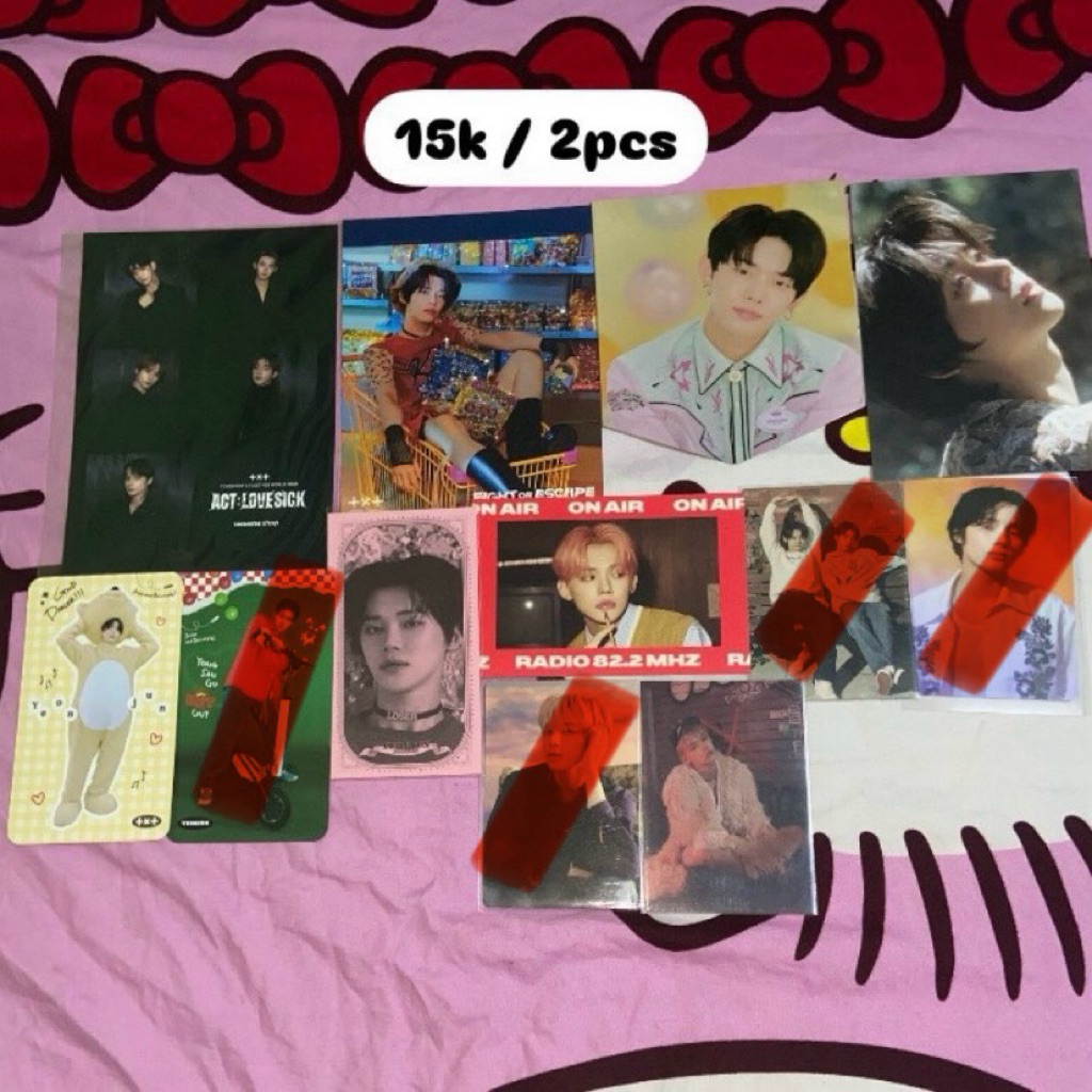 

[READY STOCK] OFFICIAL POSTCARD TXT