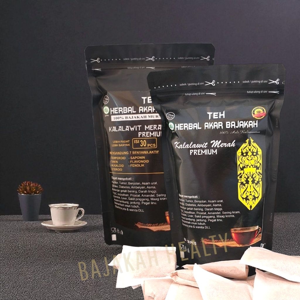 

Teh Celup Herbal Bajakah Kalalawit Merah Segala Macam Penyakit Asli Kalimanan