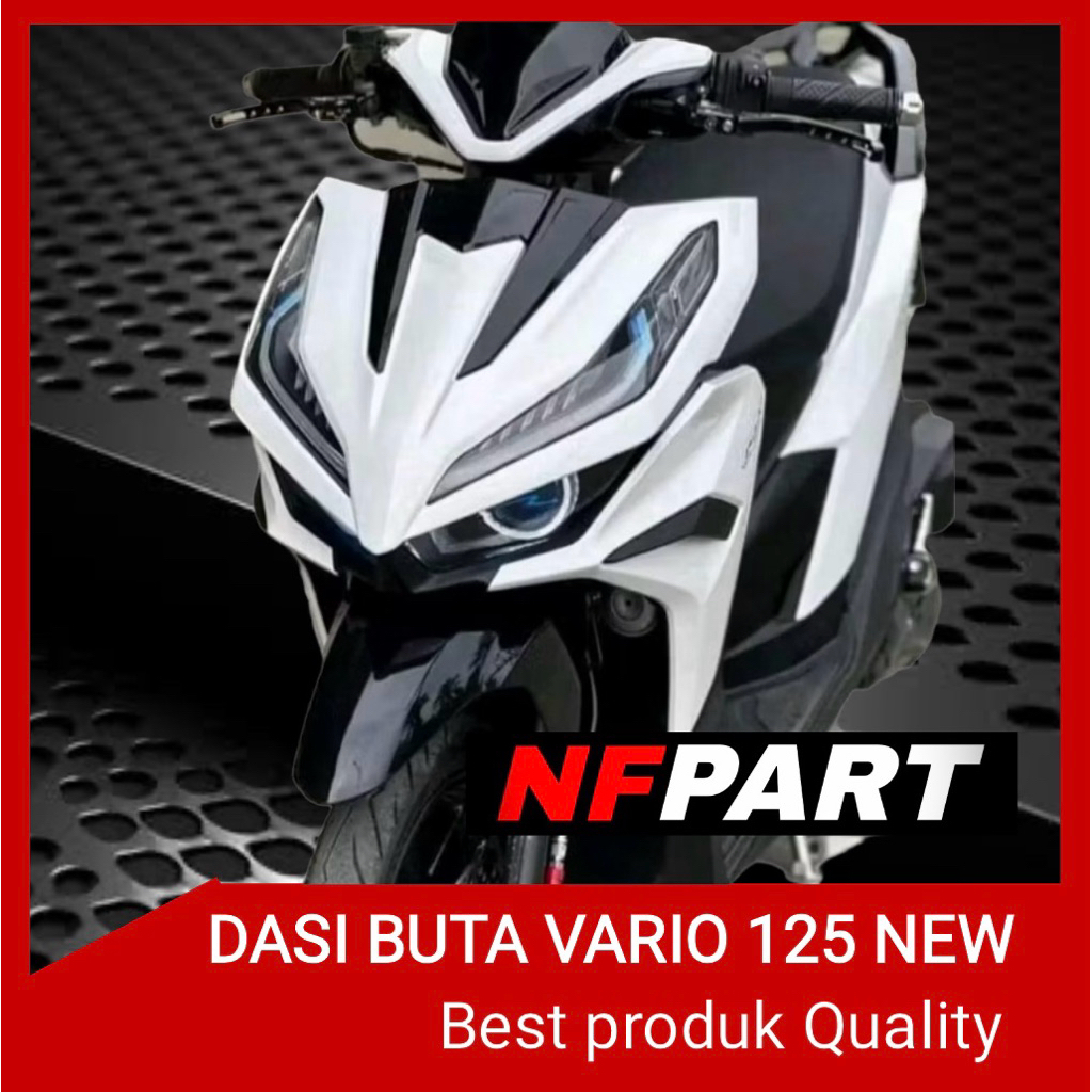 Cover Front Top Dasi Buta Vario 125 Led New Gen 2 K2V