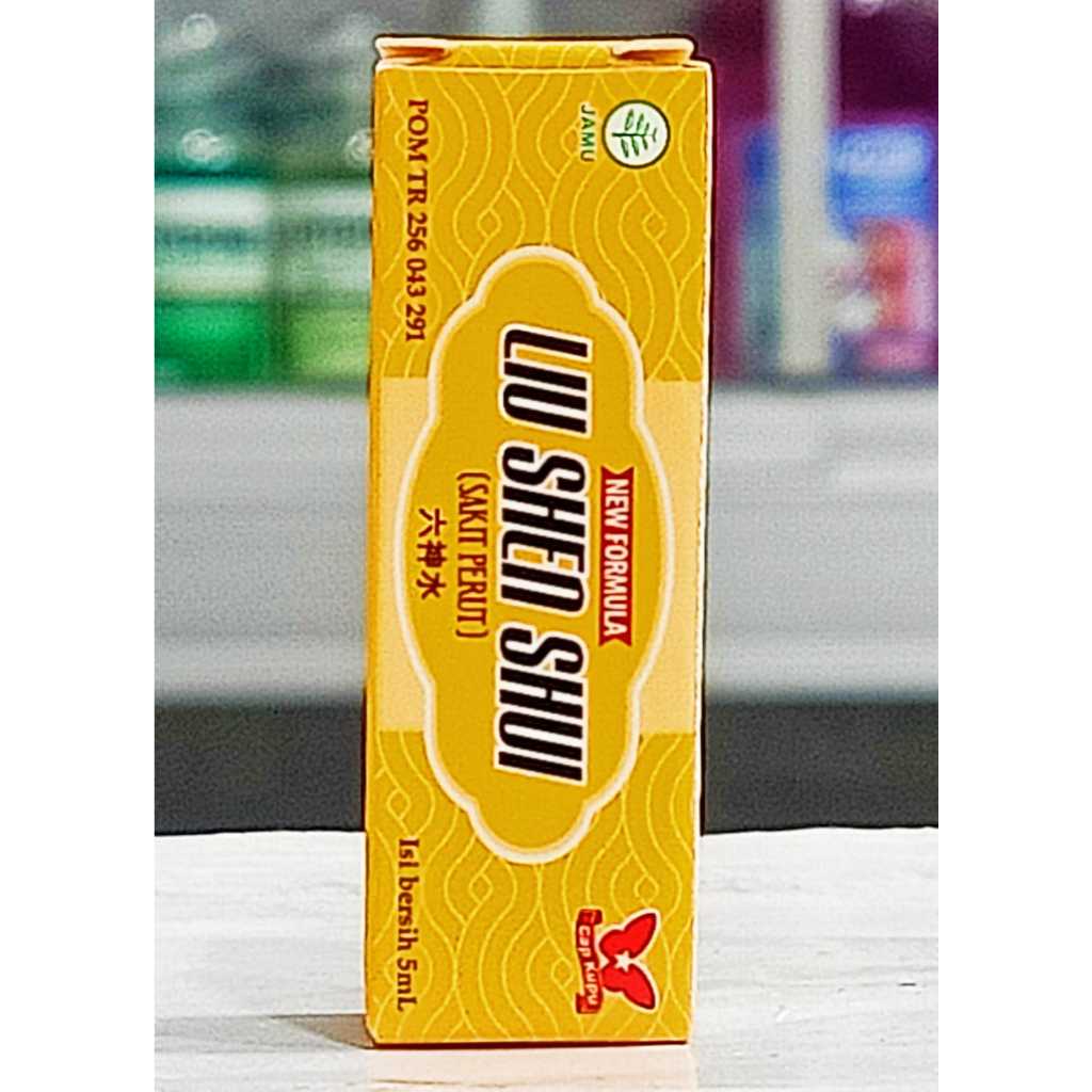 LIU SHEN SHUI 𝟏 𝐁𝐎𝐓𝐎𝐋 𝟓𝐌𝐋 - Mengatasi Sakit Perut, Mual dan Muntah