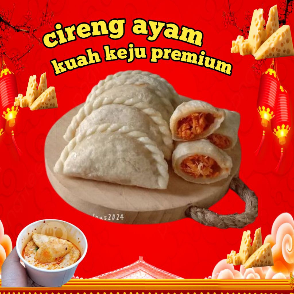 

CIRENG JUMBO PREMIUM KUAH KEJU CREAMY CHEESE AYAM SUWIR CHILLI OIL HOT CREAMY INSTAN KALDU MENYEGARKAN