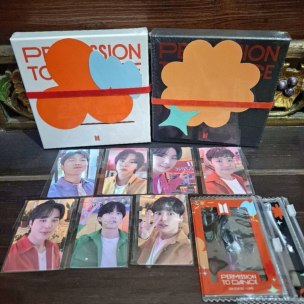 READYSTOCK ALBUM BTS PERMISSION TO DANCE LIVE ALBUM SEALED + POB Weverse album ptd