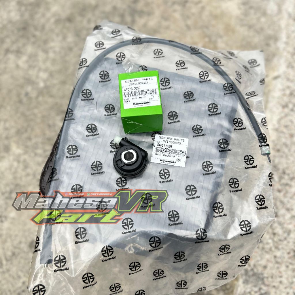 Kabel spido set gearbox original kawasaki/ kabel set setan ninja R SS RR 150 Original sepaket gearbo