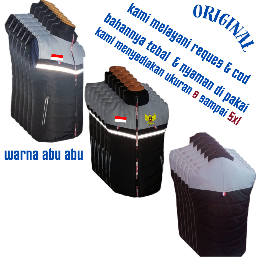 ORI  rompi driver online pria wanita/rompi motor/rompi adem