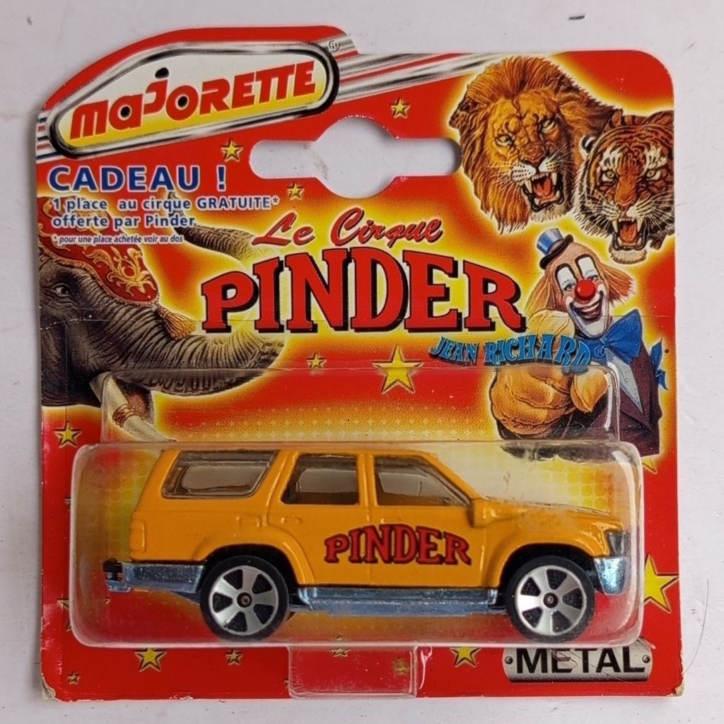 Diecast Majorette Toyota Runner Pinder