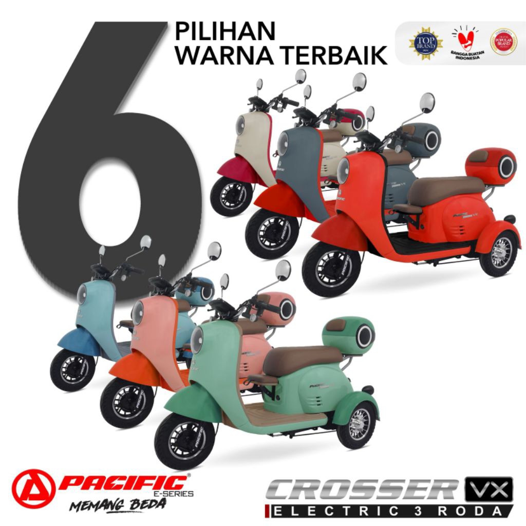 Motor Listrik PACIFIC CROSSER VX