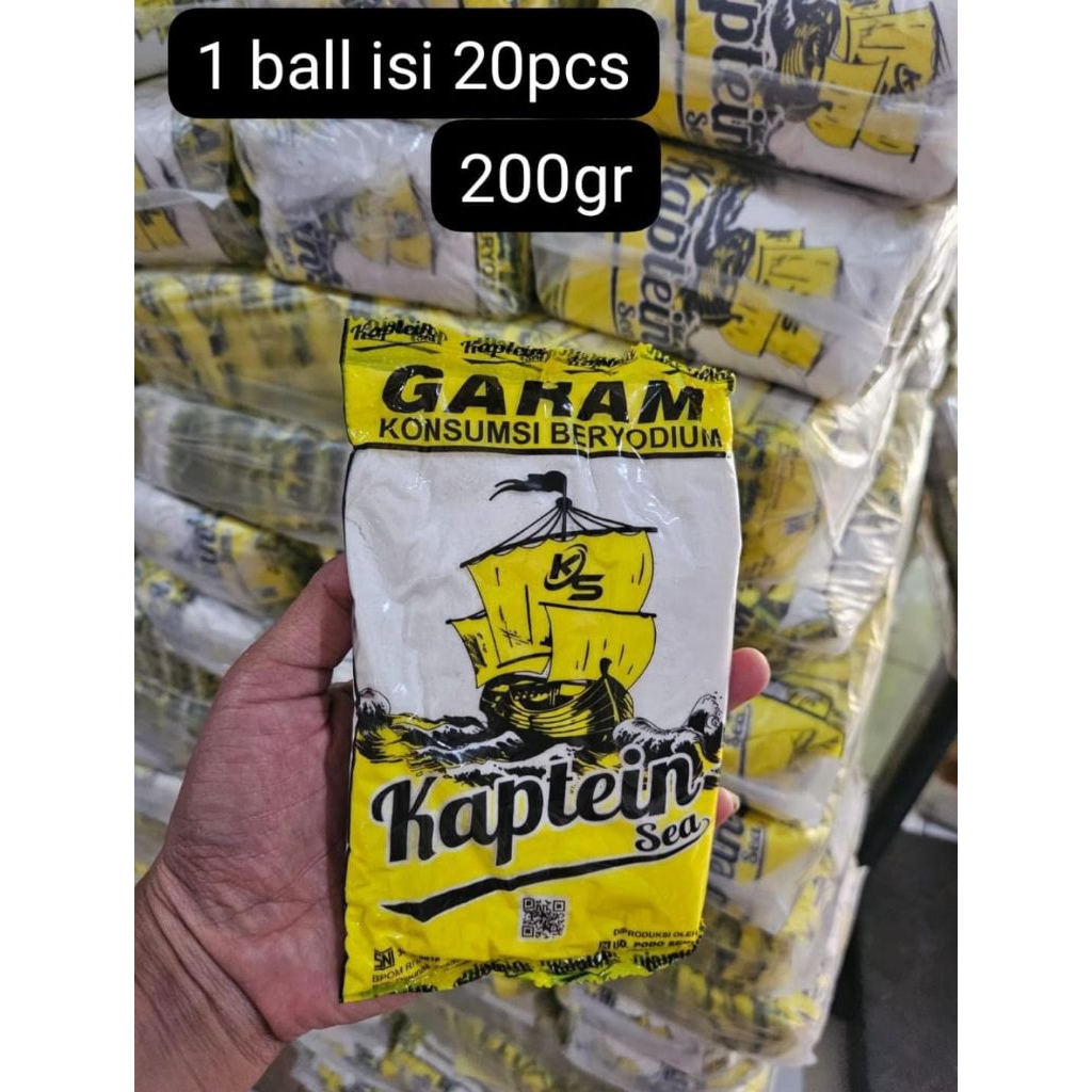 

Garam 200gram* Paket 5 bal isi 100pcs