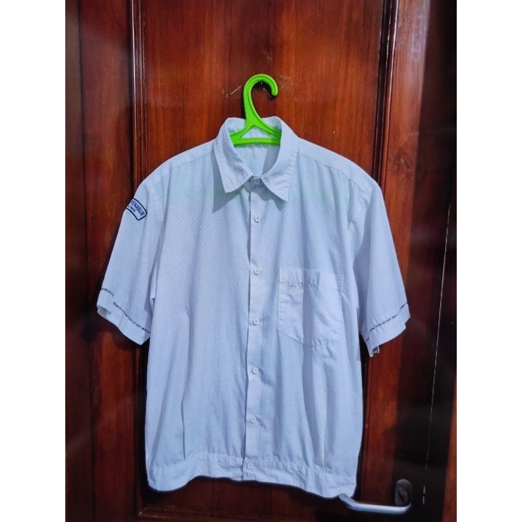 kemeja putih seragam smak bpk penabur