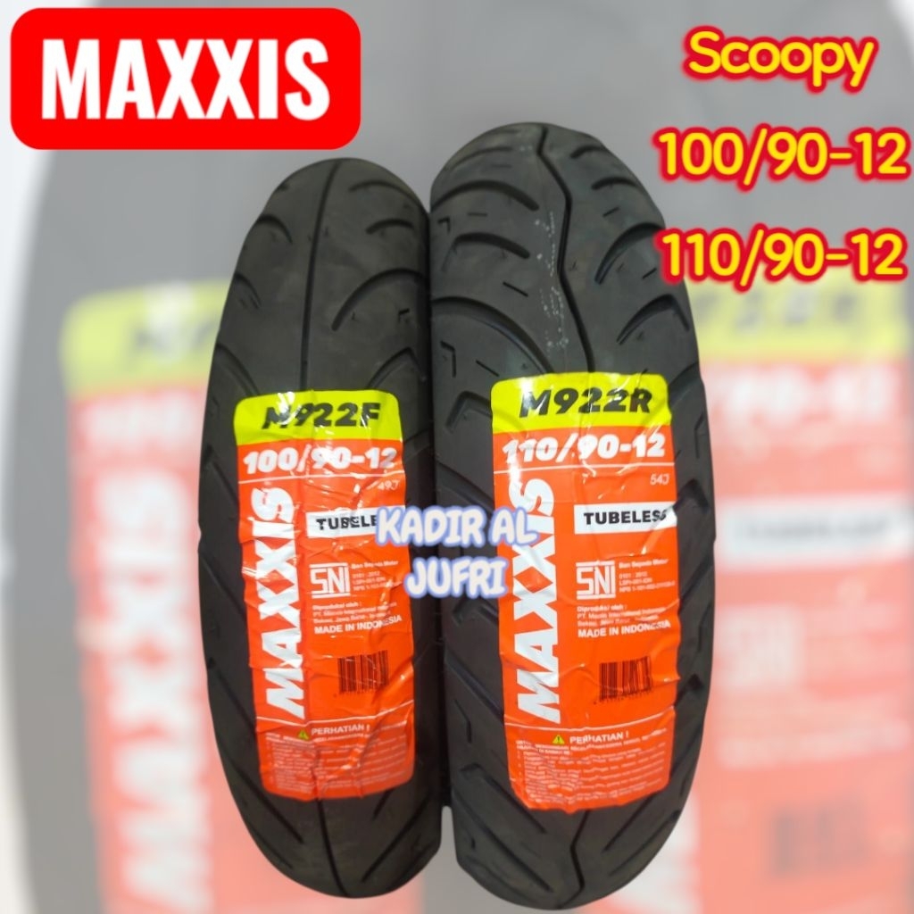 MAXXIS 100/90-12 110/90-12 BAN SCOOPY