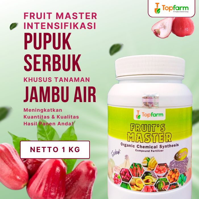 Pupuk Serbuk Topfarm / Pupuk Jambu Air Cepat Berbuah / Pupuk Jambu Air Agar Cepat Berbuah / Pupuk Ja