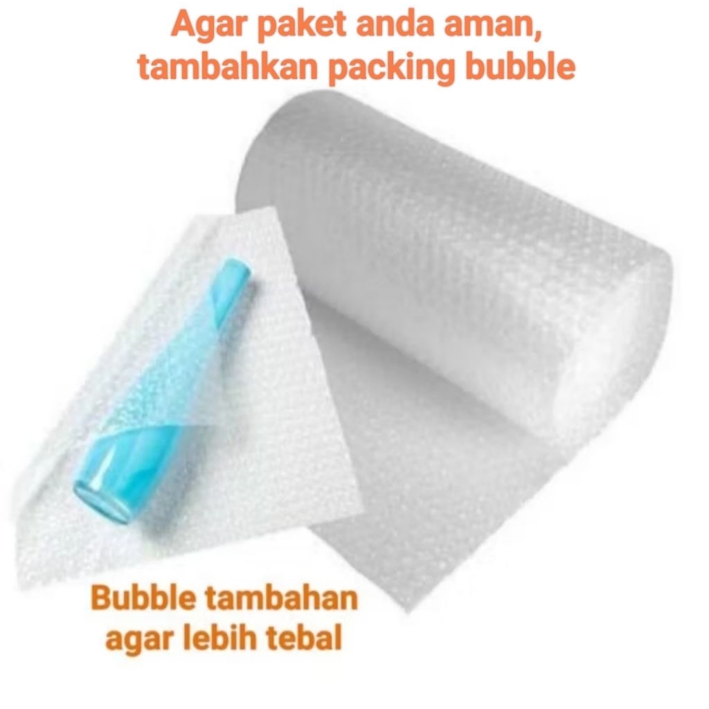 

Bubble Extra / Bubble Wrap Tambahan / Kemasan Plastik Bubble Tambahan