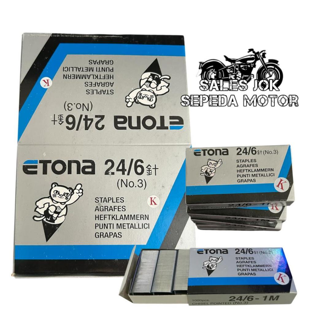 

isi staples jok sepeda motor manual 1 KOTAK KECIL